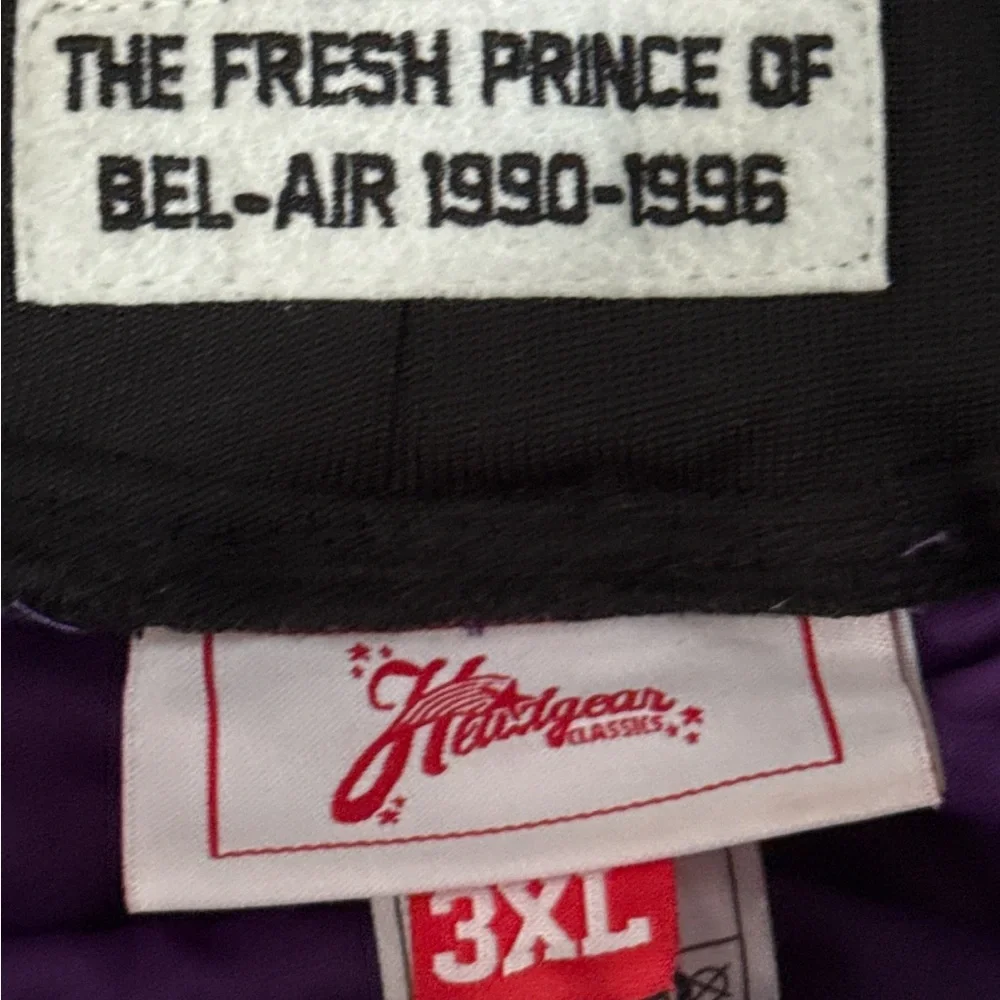 Men’s The Fresh Prince of Bel-Air Purple Logo Shorts Size 3XL. New with Tags! - Picture 6 of 13
